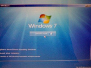 installa windows seven