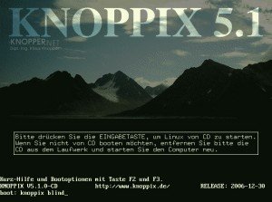 knoppix-boot