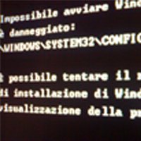 Impossibile avviare XP errore in c:/windows/system32/config/system
