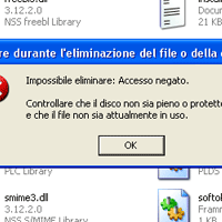 Impossibile cancellare file – come risolvere!