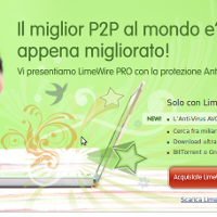 Dopo emule e torrent arriva LimeWire! L’unica vera alternativa